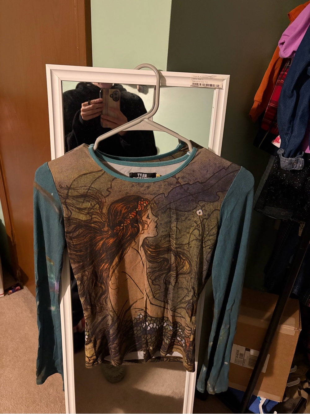 Tyler McGillivary Mermaid long sleeve shirt